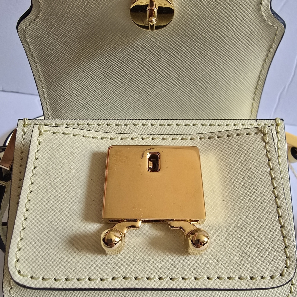 MARNI Nano Trunk Crossbody Bag Light Yellow - Picture 7 of 10